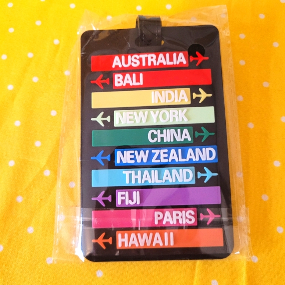 Unisex Travel Tag